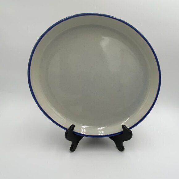 Franciscan Dinnerware Dutch Weave Blue Made in USA 32 Serving Platter - Picture 2 of 9